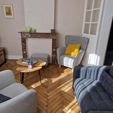 شقة Maison Centre, Emplacement Ideal, Calme, 4 Chambres, 6 Personnes Et Bebe